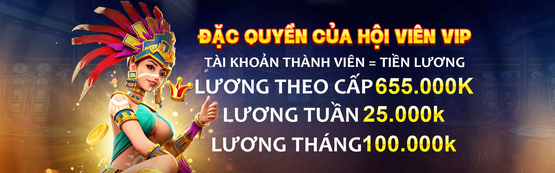 Banner khuyến mãi VIP777 độc quyền
